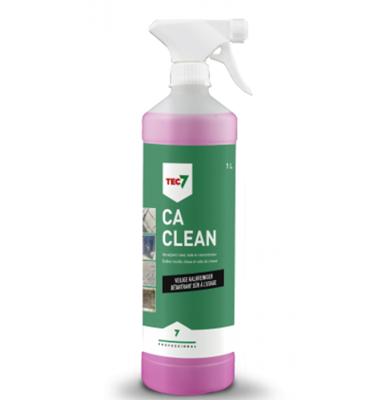 CA clean contre la rouille, la chaux et le voile de ciment
