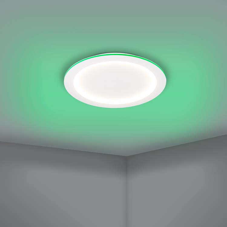 Plafonnier - blanc - Ø59,5cm - dimmable - LED - 1x35W - 2700-6500K + RGB