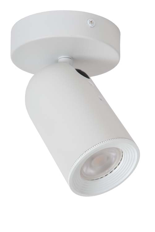 Lucide PUNCH - Wandspot - 1xGU10 - Wit