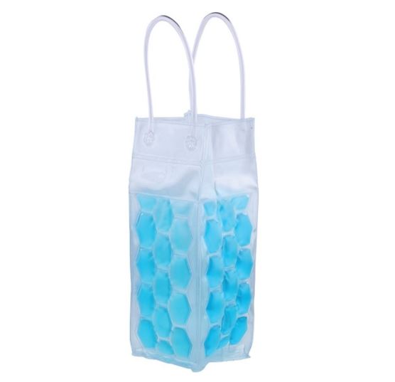 Sac réfrigérant pour le vin avec élément réfrigérant 10 x 25 cm