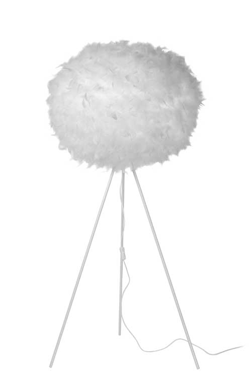Lucide GOOSY SOFT - Lampadaire - Ø 50 cm - E27 - Blanc