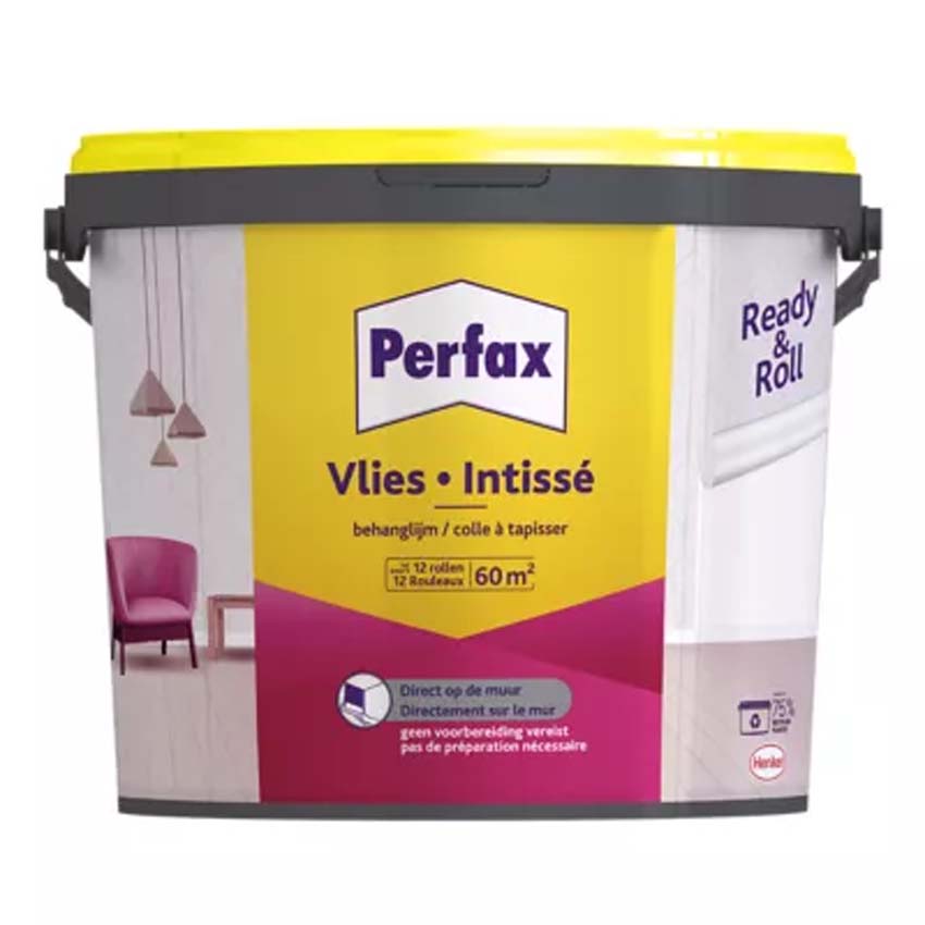Perfax Ready & Roll vliesbehanglijm 9kg