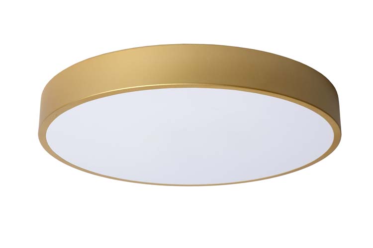 Plafonnier - Ø 39,5 cm - LED Dim. - 1x24W 2700K - 3 StepDim - Or Mat / Laiton