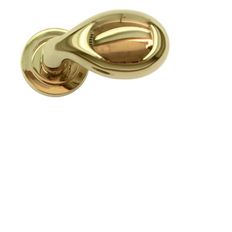 Poignée de porte bouleogna titanium sans rosace