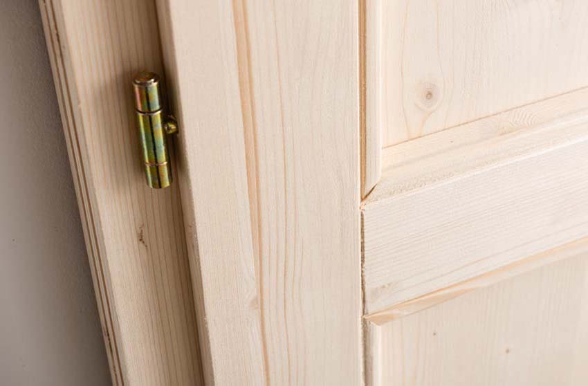 Houten buitendeur Gargano 980x1980mm rechts duwend