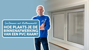 Profil en U PVC sans lèvre blanche 3m à visser