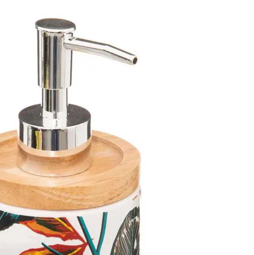 Zeepdispenser Hawaii polyresin multicolor 280ml