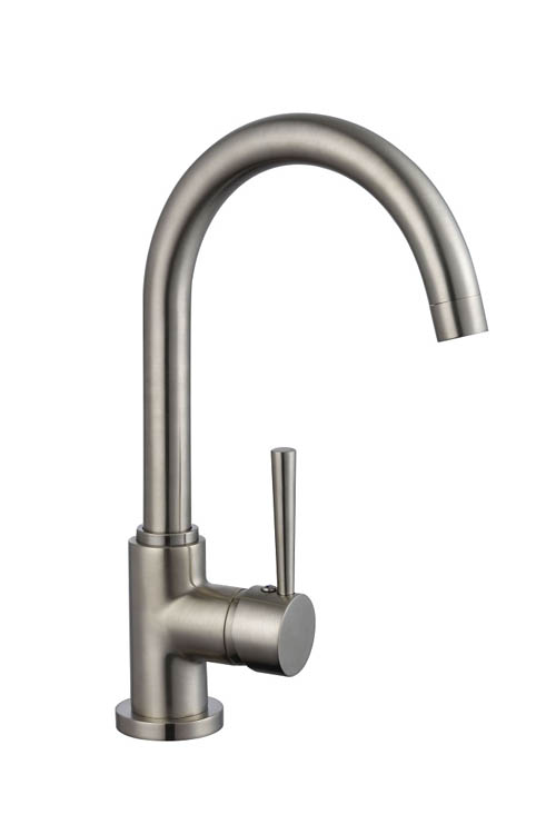 Robinet de cuisine Charlotte inox basse pression