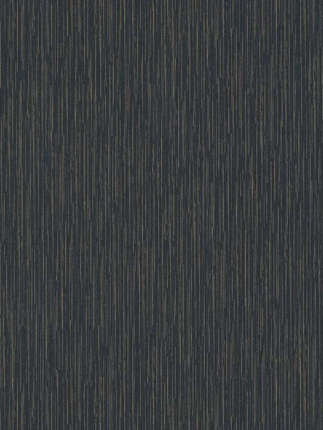 Vinyle sur papier peint intissé lignes bronze/noir 0,53x10m
