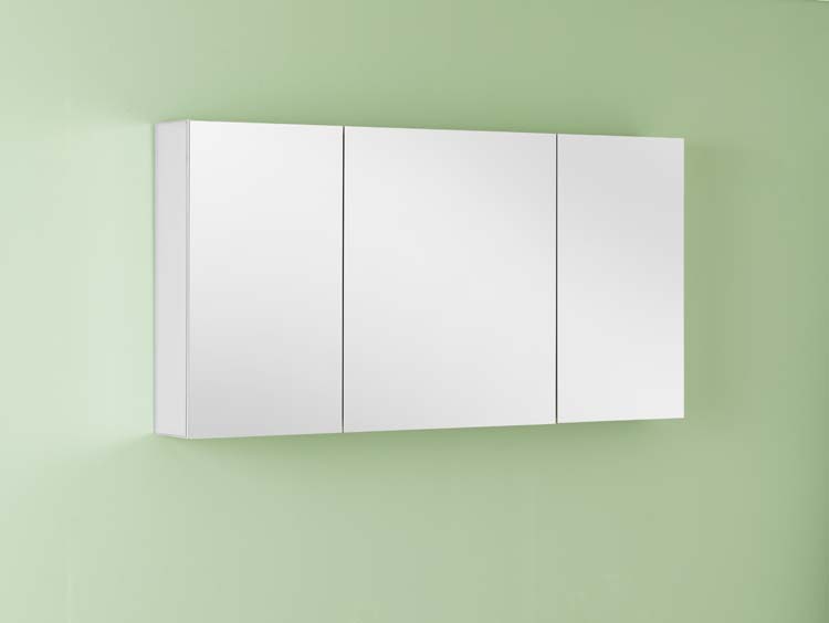 Spiegelkast Tim met dubbelzijdige spiegeldeuren 140x70cm