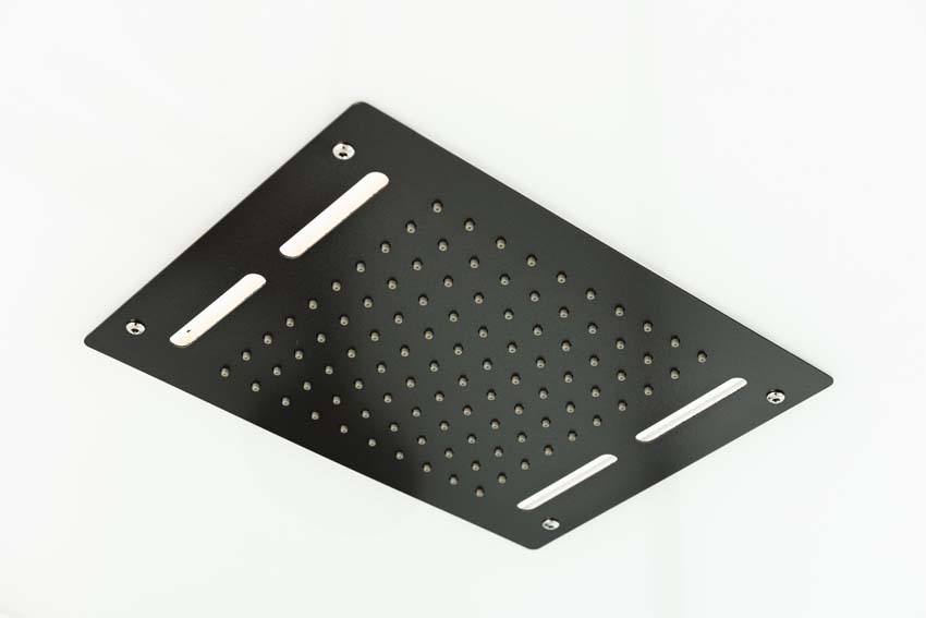 Douchecabine Amani rechts gunmetal schuifdeur 90x115x215cm