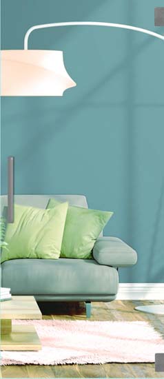 Porte intérieure vitrée complète Skyline Day clair 73x201cm poignée carrée inox + charnières