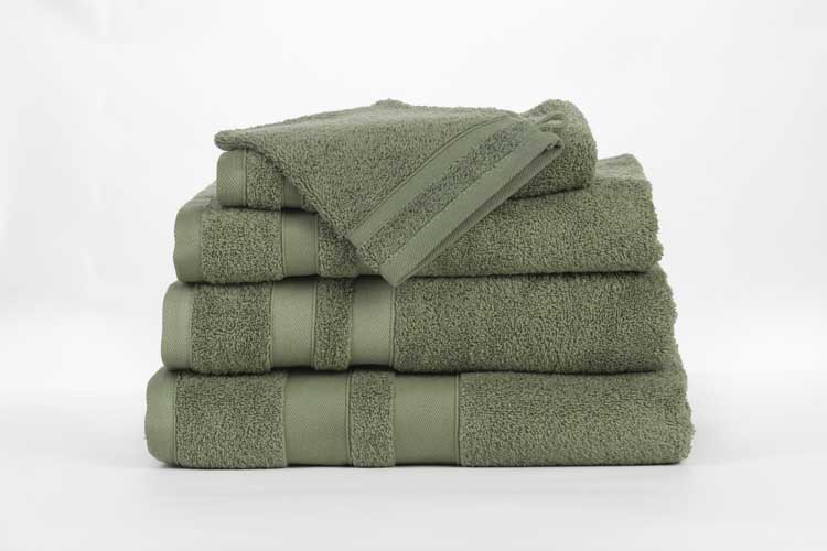 Gant de toilette Cosibel 17x21 cm vert