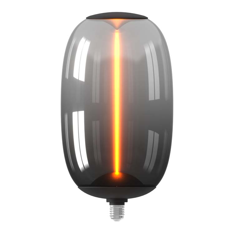 Lampe led XXL gris 120 lumen 1800K dimmable H 37 cm