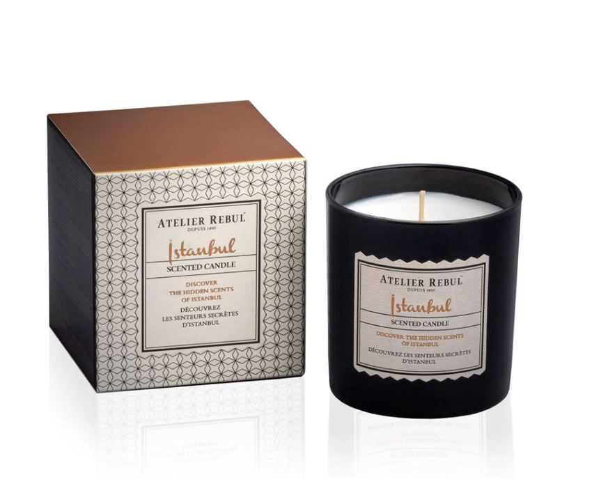 Bougie parfumée Atelier Rebul Istanbul 8x8x9cm 42h