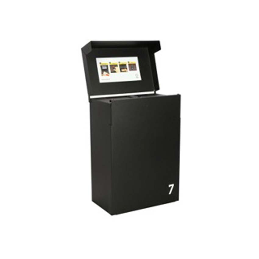 Pakketbrievenbus ONZO (eSafe) Shopperbox Digital antraciet