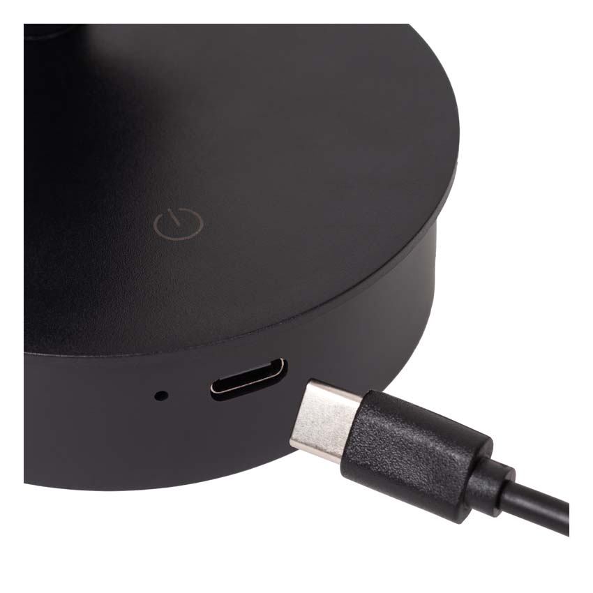 Oplaadbare wandspot Rune - grijs ijzer - Ø8,1cm - LED Dimbaar - 1x2W - 2700K/4000K - magnetisch