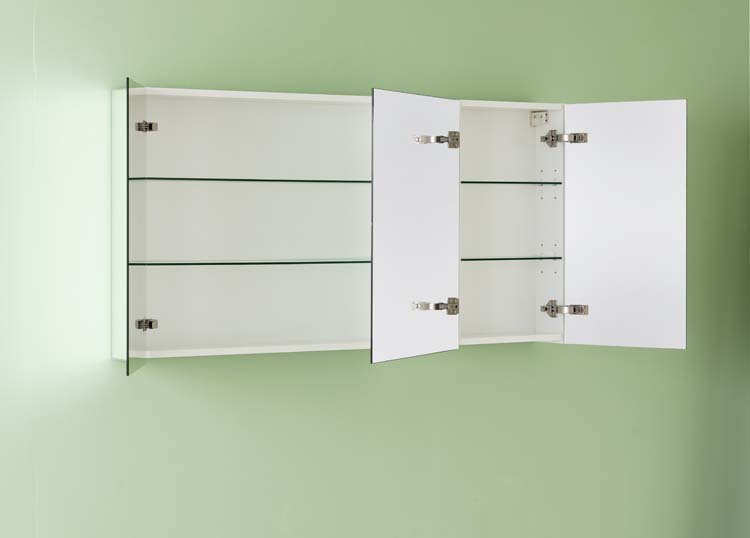 Armoire miroir Tim miroirs doubles 1400 mm