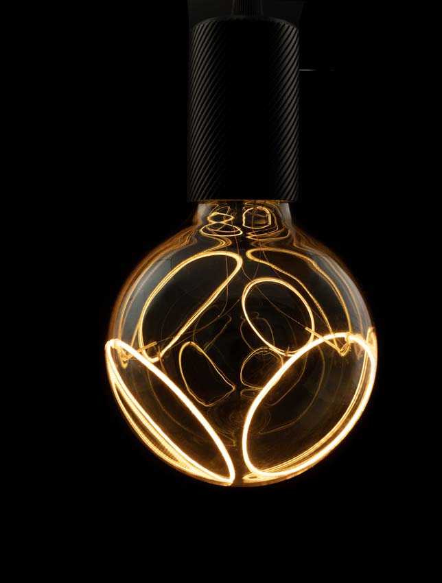 LED lamp - E27 - Goud - 18x12,5cm - Dimbaar - 8W - 400lm - 1900K