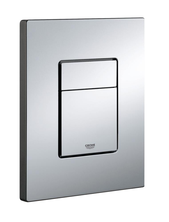 Plaque de commande Grohe Cosmo chrome combatible avec Grohe Rapid SL réservoirs de chasse