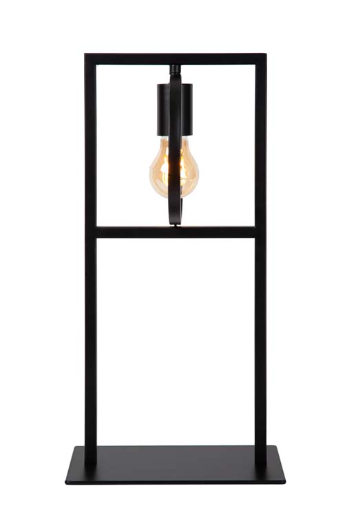 Tafellamp - zwart - H50cm - E27 - 40W