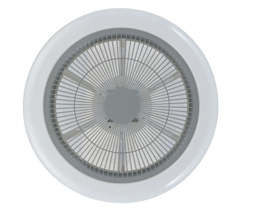 Plafonnier/ventilateur - Ø45,5cm - LED dimmable - CCT - 1x35W - 3300 lm - 2700/6500K - blanc