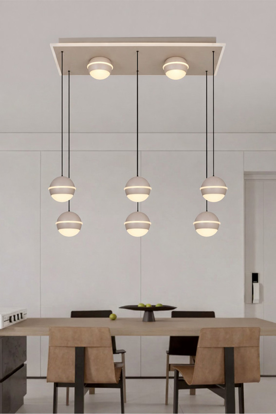Suspension - sable - 75x30cm - dimmable - LED - 1x72W - 3000K