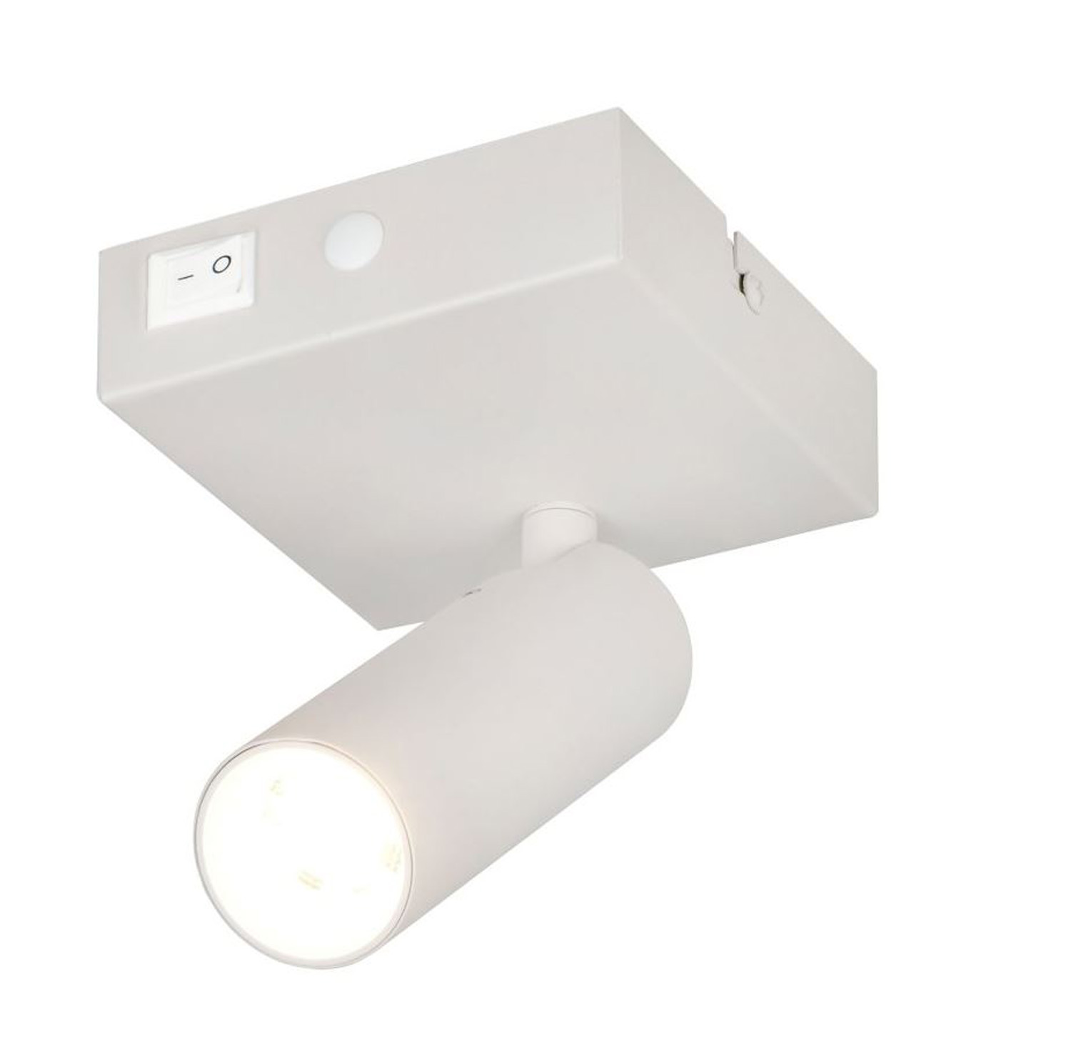 Spot en saillie - blanc - 10x11,5x15cm - dimmable - 1xGU10 max. 5W