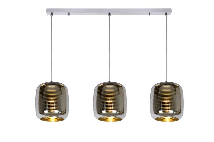 Lucide ERYN - Hanglamp - E27 - Chroom