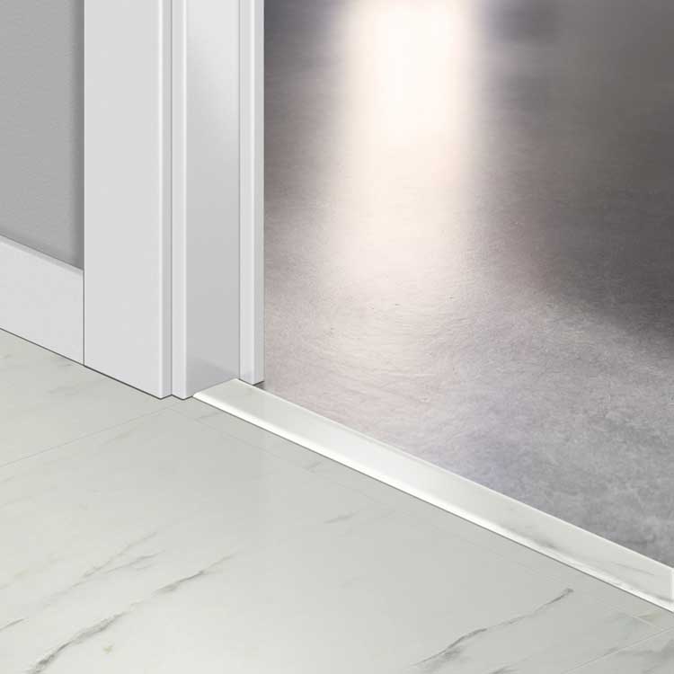 Incizo profiel Quick-Step - Carrara Marmer Wit 8 x 45 x 2000 mm