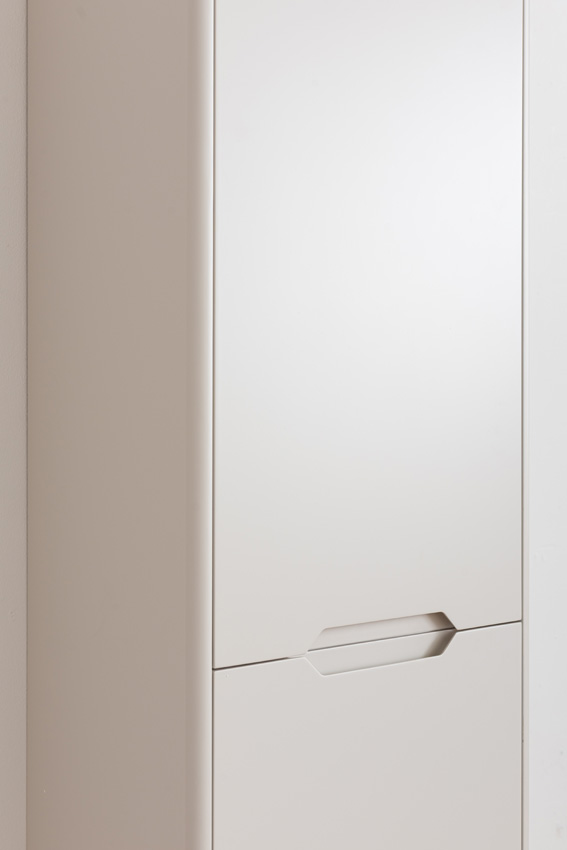 Armoire colonne Billie beige suspendue 170x40x35cm