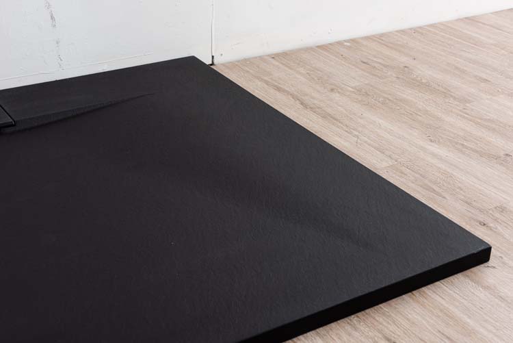 Douchebak Myo SMC mat zwart leisteenlook 120x90cm