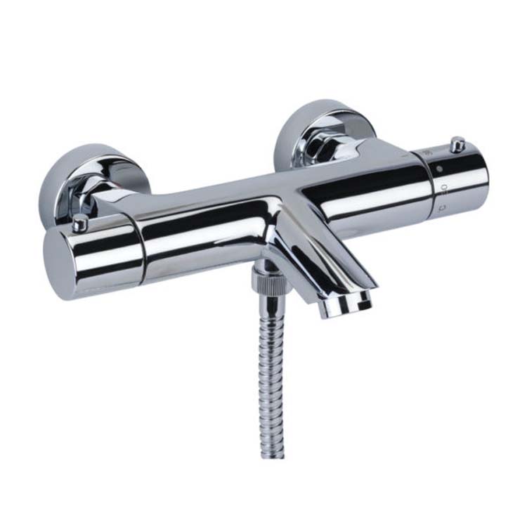 Badkraan New Country thermostatisch chroom