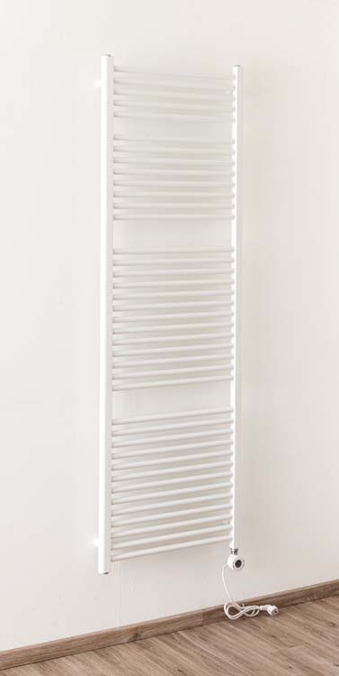 Radiateur électrique Darius single blanc 180 x 60 cm 900 watt