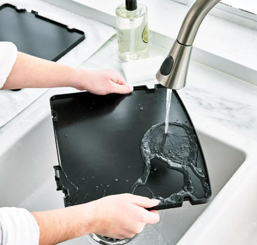 Grill de contact Greenpan sans PFAS argenté 18,6x35,3x34,6cm