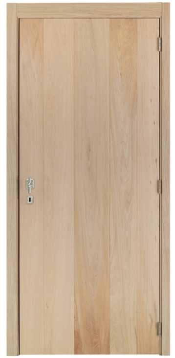Bloc-porte Chêne alvéolaire L 730mm Porte à planches 201.5cm