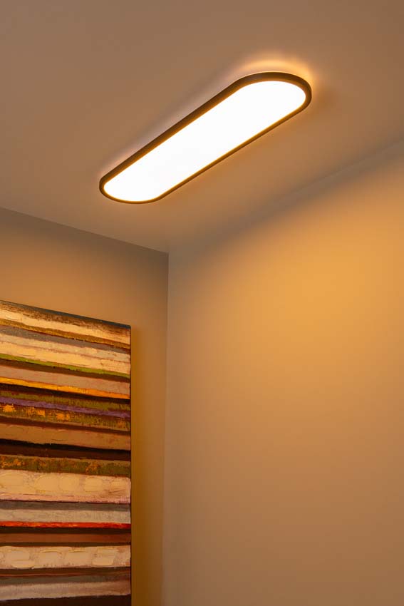 Lucide Essential Elly - Plafonnier - LED dimmable - CCT - 1x36W 2700K/4000K - Opalin