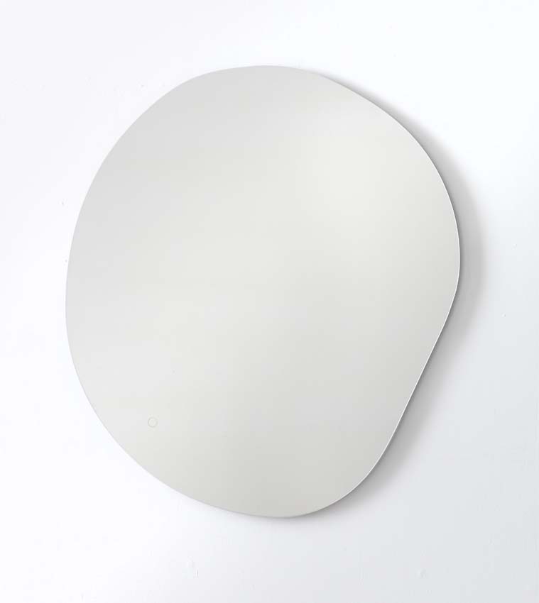 Miroir Kim forme organique LED 90x80cm