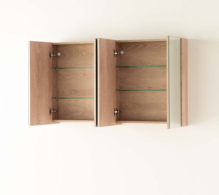 Spiegelkast Brava eik 120x70cm