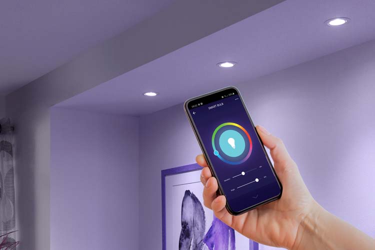 Lampe LED Smart Multicolour/Blanc GU10 4.5W 380LM WIFI
