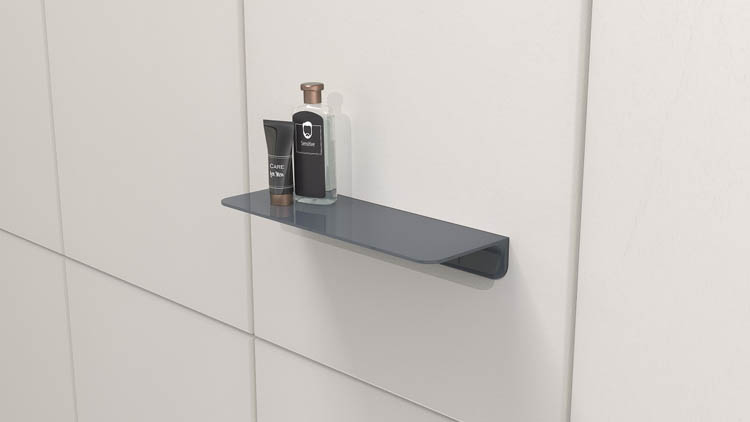 Planchet pour douche Safia anthracite Planchet pour douche Safia anthracite