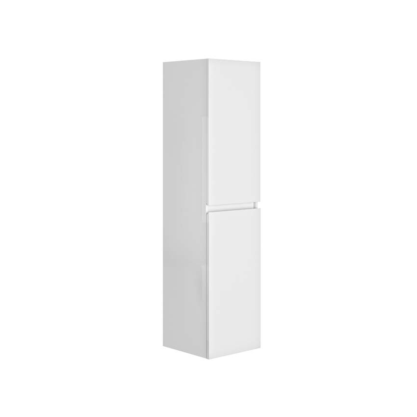Armoire colonne Atlas blanche suspendue 156x40x35cm
