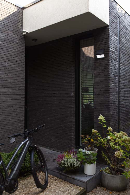 Applique solaire mat noir 1000LM