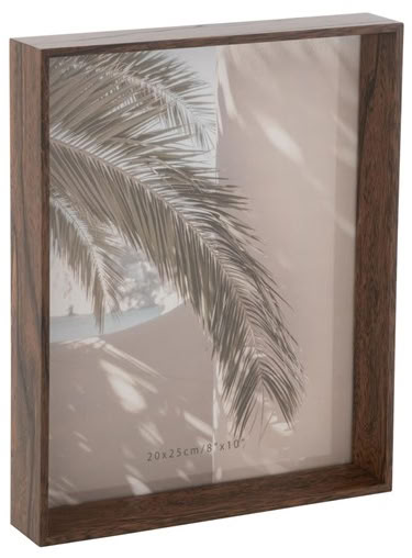 Cadre photo J-Line Moira brun 21,2x4x26,2cm
