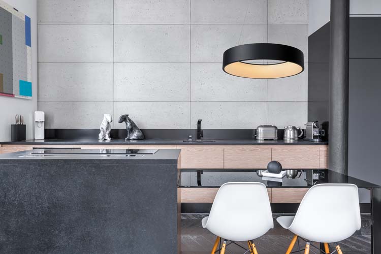 Lucide TALOWE LED - Suspension - Ø 60 cm - LED Dim. - 1x39W 3000K - Noir
