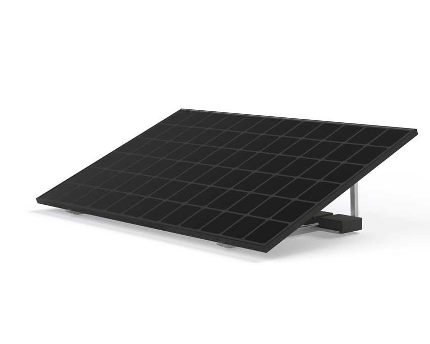Ensemble de panneaux solaires 800W full black - prêt à lemploi - autonome ou montage sur balcon - convertisseur + 2 câbles avec connecteur + supports de fixation gris