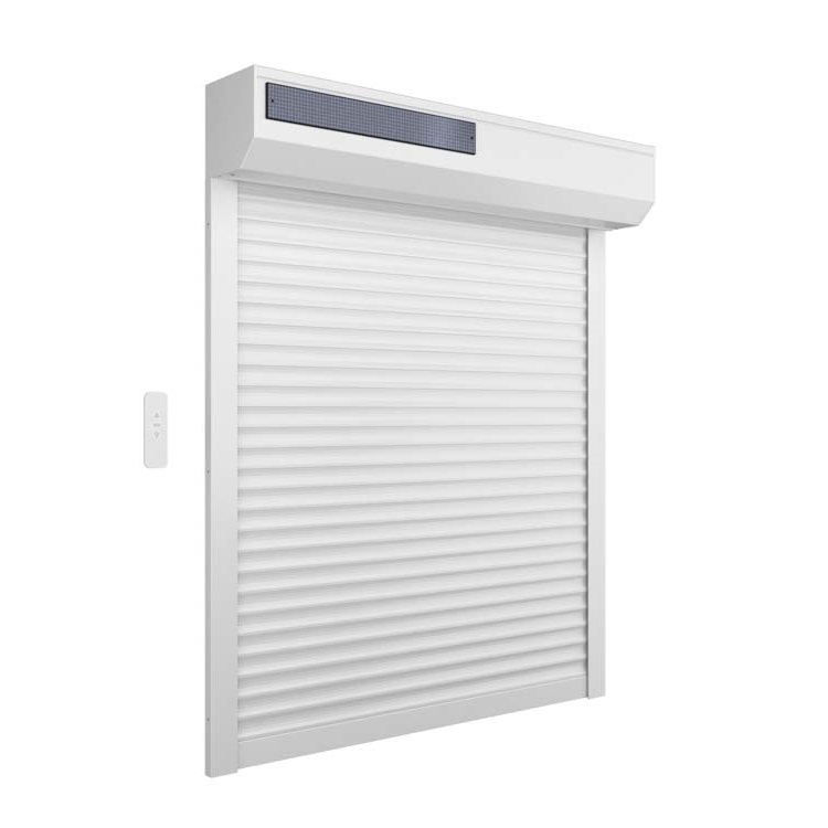 Rolluik Flore wit alu solar R mw inkorten
