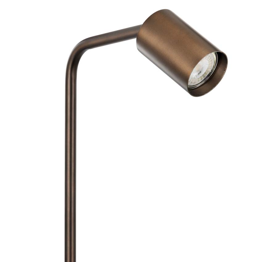 Lampadaire - Bronze - H151cm - GU10 - 1x5W