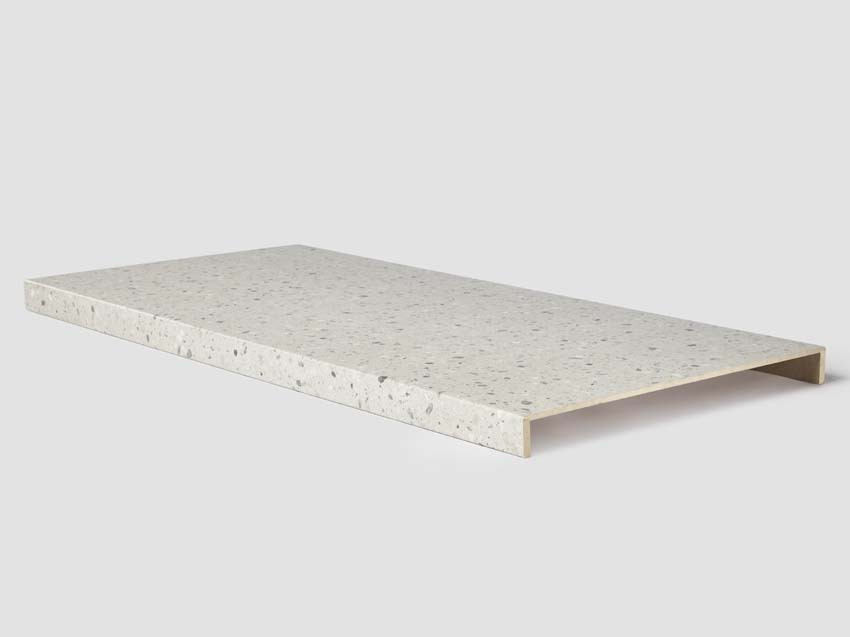 Dubbele traptrede Trioto grey 130x61x5,6cm