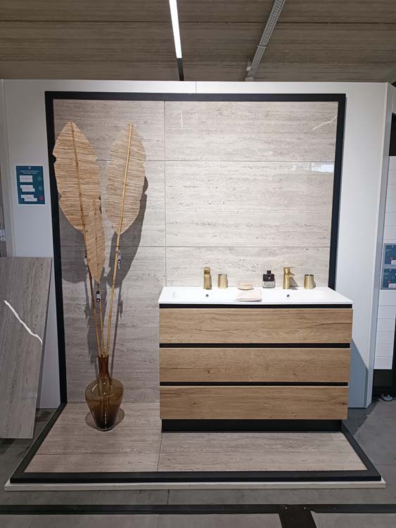 Vloer- en wandtegel Lillystone travertin 60x120cm